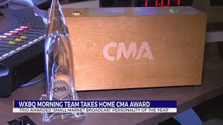 WXBQ's Morning team takes home high honors from Country Music Awards screenshot 2