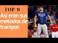 Lanzadores capturados haciendo trampas en la mlb