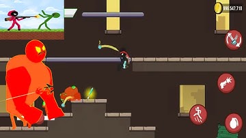 Stickman Zombie - Gameplay Walkthrough Part 6 level1 Zombie Boss Shooter