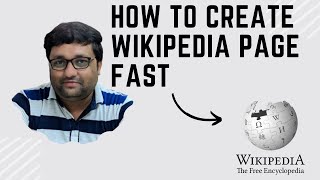 How to Create Wikipedia Page |  | How to Make a Wikipedia Page | Wikipedia Kaise Banaye ?