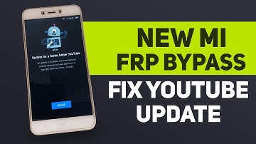 New Mi Frp Bypass Fix YouTube Problem Without PC | 2020