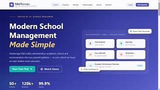 Global EduManage SMS Demo | Complete School Management System for Africa & the World | Part 1