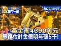 黃金價格大幅波動