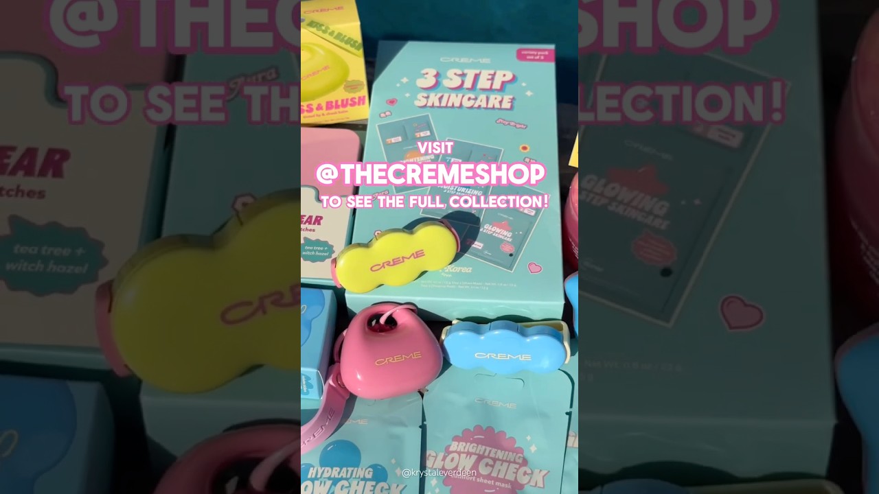 Вечеринка по случаю запуска коллекции Créme Shop Glow-on-the-Go 🩷🌸💋✨