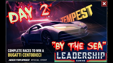 NFS NOLIMITS | BUGATTI CENTODIECI | DAY 2 - BY THE SEA | LEADERSHIP GAMING