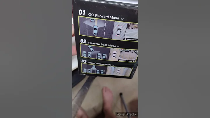 I Love This Aftermarket 360 Degree Car 🚘 Video Camera DVR System. 🎥🚗 4 Cams. 2 Go Under the Mirrors