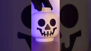 3D Printed skeleton minifig head 💀 #3dprinter #3dprinted