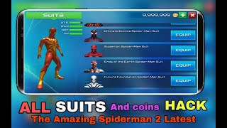 The Amazing Spiderman 2 All Suits Hack! 100% real with gameplay proof! Ironspider suit and more!!!