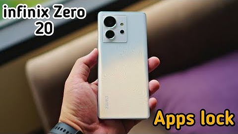 Apps Lock In Infinix Zero 20, How To Set Apps Lock In Infinix Zero 20, Applock Setup Kaise Karen,