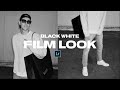 How to create a black and white film look  lightroom mobile preset
