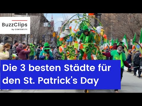 Video: Die besten Städte in den USA, um den St. Patrick's Day zu feiern