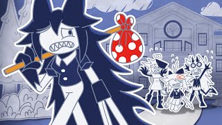 Miss Circle Is Moving Away? Fundamental Paper Education 2D Animation