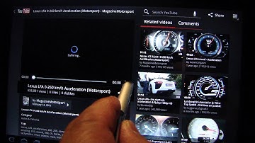 Toshiba - Thrive 10.1" Tablet Android 3.1 (Short Video)
