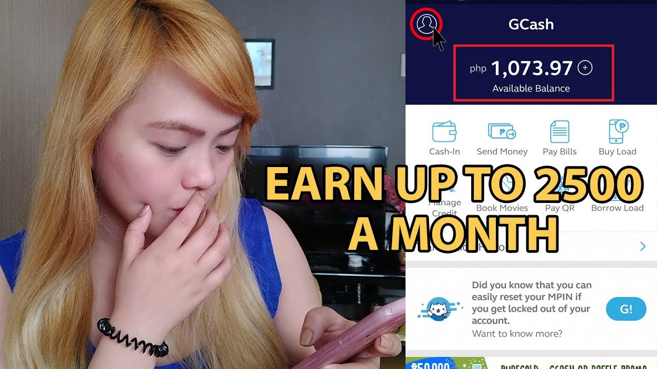 How To Earn Money From Gcash And Reward App Youtube