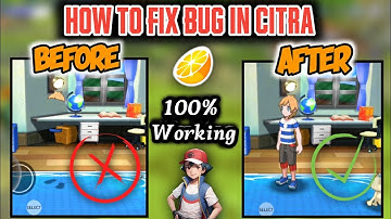 How to fix Graphics issue of Pokémon Sun/Moon in Citra Emulator Android | Glitch problem fix | RG;