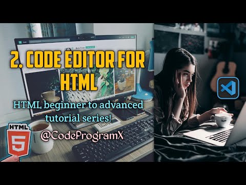 Code Editor for HTML | @CodeProgramX