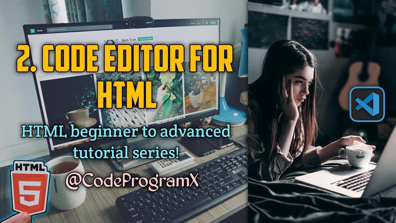 Code Editor for HTML | @CodeProgramX - YouTube