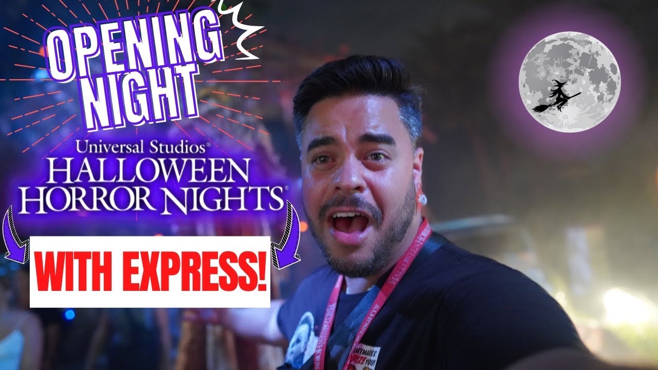 The Horror Comes Alive Halloween Horror Nights Opening Night! YouTube