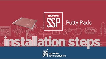SSP Putty & Putty Pads Installation