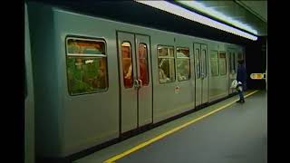 少し地下鉄日比谷線に似ている、ウィーンの地下鉄