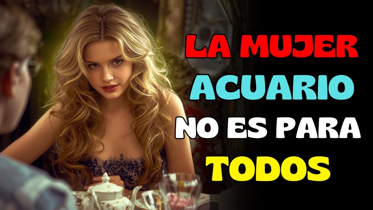Por Qué la Mujer ACUARIO es De OTRO MUNDO....♒💘!!