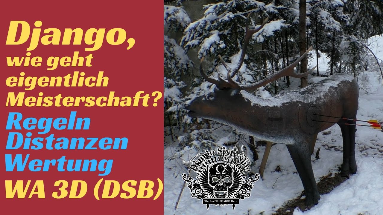 Django, wie geht Meisterschaft? | WA 3D (DSB) | SixtyNine Archery