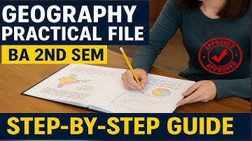 BA 2nd Semester Geography Practical File Kaise Banaye | Complete Guide in Hindi