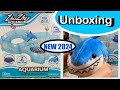 Zhu zhu aquarium starter set with 2 fish unboxing demonstration  review