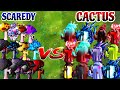PvZ1 FUSION 3.4 CHALLENGE !! Team SCAREDY VS Team CACTUS VS 3000 GARGANTUAR Zombies - Who Will Win?
