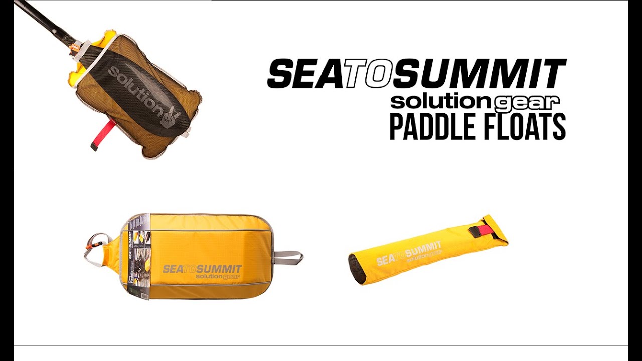 Sea to Summit Paddle Float YouTube