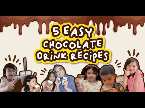 5 Homemade Chocolate Drink Recipes That You Can Do With Your Kids!