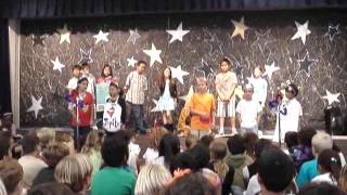 School Play at Eastshore 4th grade Going to Mars 5-18-2012