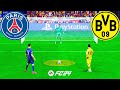 PSG VS DORTMUND ! FIFA 24 PENALTY SHOOTOUT ! RONALDO VS MESSI ! SEMI FINAL