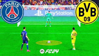 PSG VS DORTMUND ! FIFA 24 PENALTY SHOOTOUT ! RONALDO VS MESSI ! SEMI FINAL by FIFA Gameplay 1,772 views 2 weeks ago 11 minutes, 23 seconds