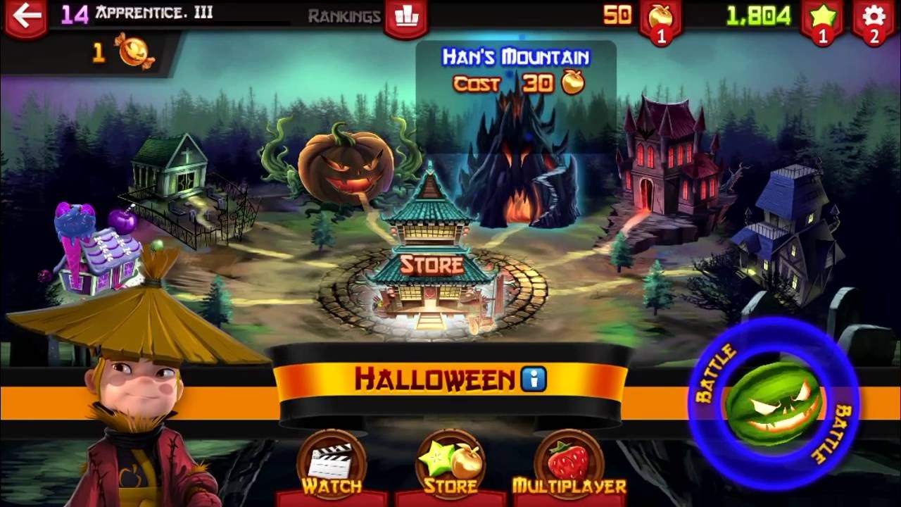 Fruit Ninja Halloween