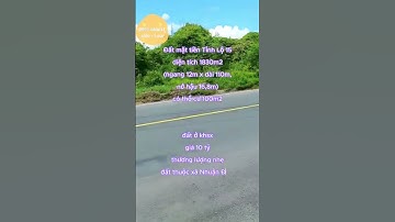 Đất đường Tỉnh Lộ 15, xã Nhuận Đức, dt 1830m2 , chỉ 10 tỷ (B223) #đất_củ_chi #shorts