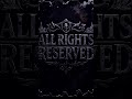 All Rights Reserved Octber Logo #dcuo #gaming #fortnite #marvel #rap