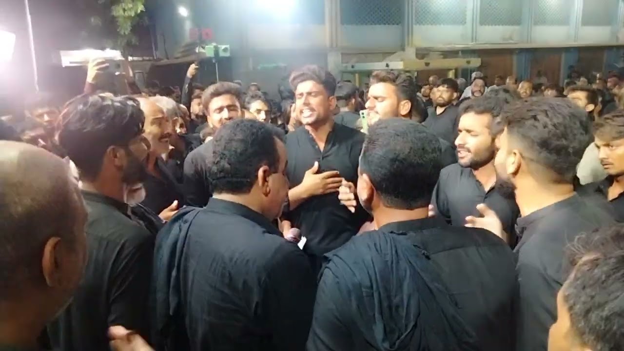 Ustad Faiz kaman Hajano At Moro Hussaini Qaflo Bhitshah sindh 14 safar 2025