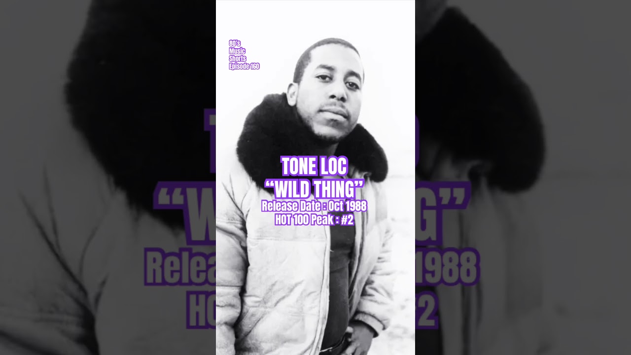 Tone Loc “Wild Thing” #80s #music #shorts #toneloc (Episode 160