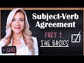 Subject verb agreement for beginners  part 1 the basic rules of english grammar