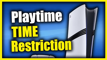 How to Set Playtime Restrictions on PS5 Pro Parental Controls (Settings Tutorial)