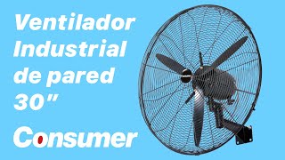 Ventilador de pared grande