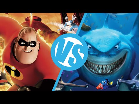 The Incredibles VS Finding Nemo : Movie Feuds ep31