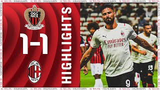 Highlights | Giroud scores: Nice 1-1 AC Milan