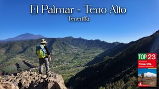 Hiking from El Palmar to Teno Alto on Tenerife | Rother #23