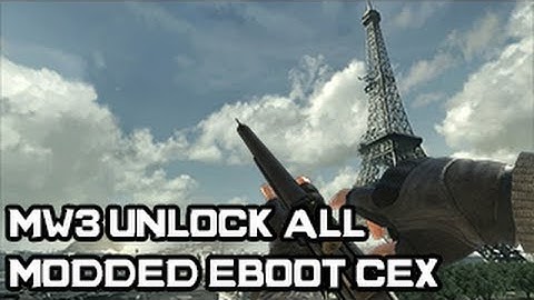 MW3 Modded EBOOT Cex 1.24 NoClip,Red Boxes,Godmode And More