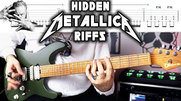 Hidden Metallica Riffs (Vol 1) | Under Guitar Solos | With Tabs