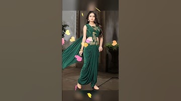Dhoti style sarees outfits ideas#shrots #shortsfeed #fashion #highlights #sarees
