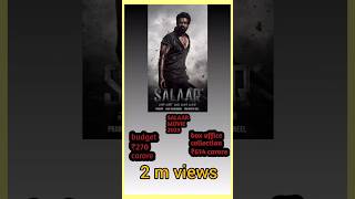 salaar 2023 movie 🔥 budget and 🔥 box office collection #parbhas #salaar #salaar movie collection