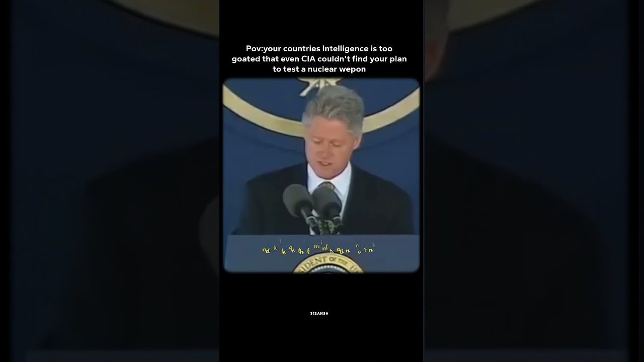 India first nuclear test 💀🇮🇳 